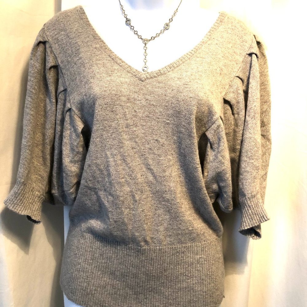 Gray Angora Sweater